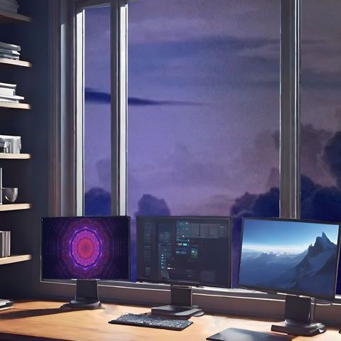 gaming computer desk room