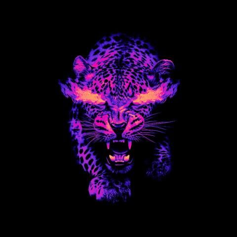 purple tiger attack