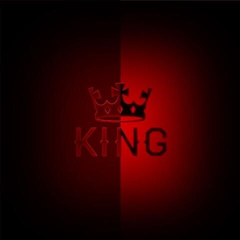 red and black king's crown